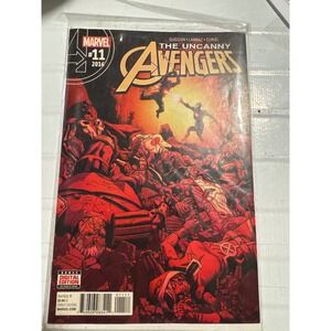 Marvel The Uncanny Avengers #11 2016 Comic Book OS Red Excellent Pepe Larraz Art